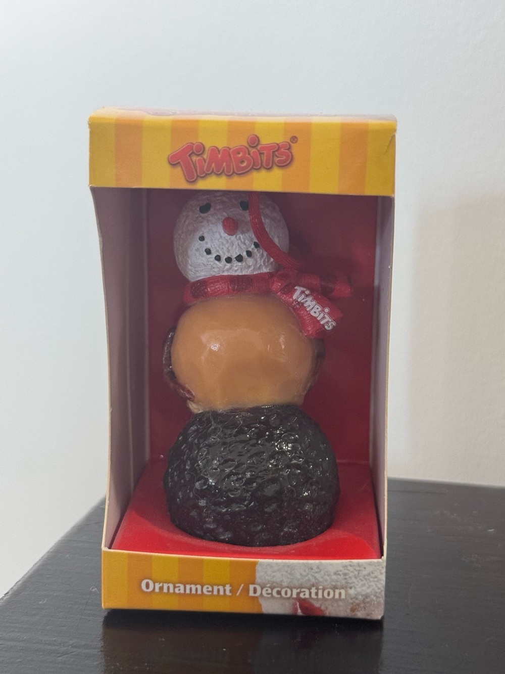 Tim Hortons Timbits Snowman Ornament NIB christmas